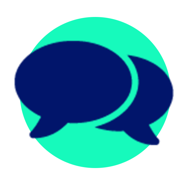 Conversation bubble icon